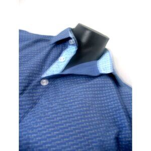 Report Collection  Button Up Shirt Men's Size Medium M Blue